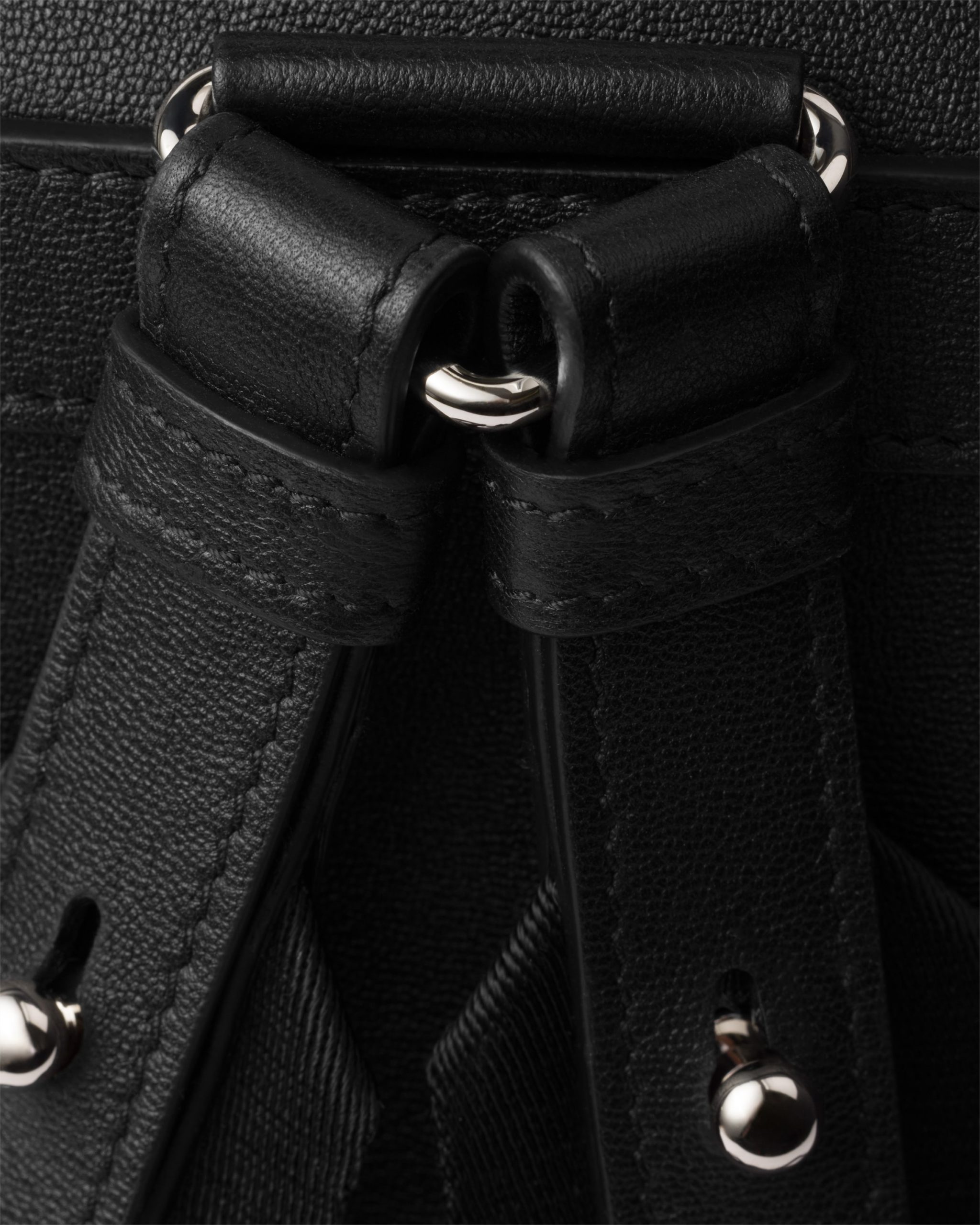 Prada Medium leather backpack - Image 4